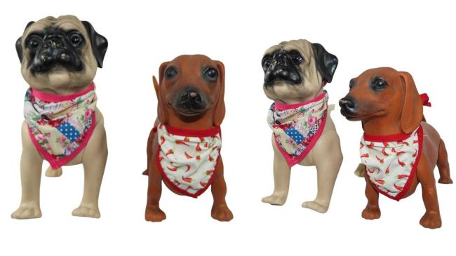 Bandana Pet pacote com 20 unidades - p/ Cães e Gatos