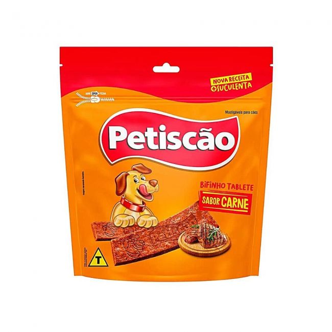Bifinho Petiscão tablete de Carne Para Cães 250g