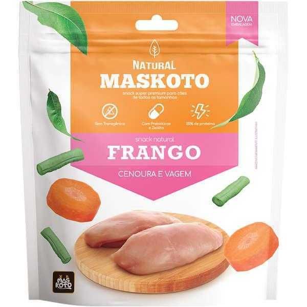 Bifinho Maskoto Frango Vagem Cenoura 60g