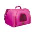 Bolsa de Transporte Tecido Luxo Rosa - p/ Cães e Gatos