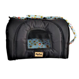 Bolsa de Transporte Tecido Luxo My Pet - p/ Cães e Gatos