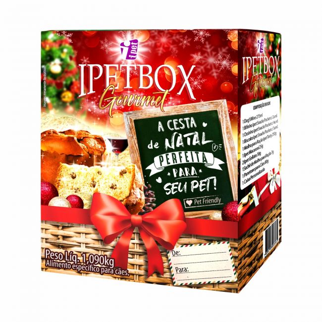 Cesta de Natal Ipet Box Gourmet