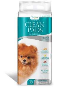 Tapete Higiênico Clean Pads c/30 un. para Cães