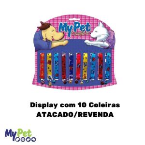 Coleiras Pet Atacado Gatos Guizo - Kit 10 un