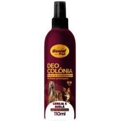 Colônia Genial Cereja e Avelã (110mL) - Perfume para Cachorro e Gato