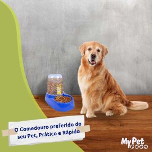 Comedouro 2 em 1, Comedouro e Bebedouro, Comedouro Automático, 1 unidade, Cães e Gatos