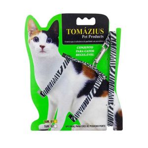 Conjunto Regulável - Peitoral para Gatos