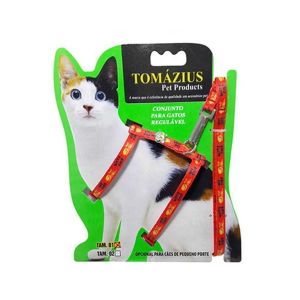 Conjunto Regulável - Peitoral para Gatos