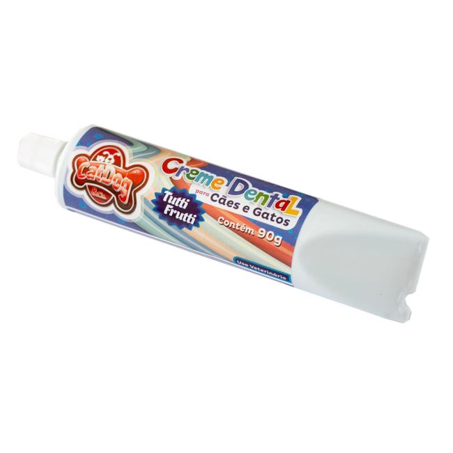Creme Dental para Cachorro Cat Dog - Tutti Frutti