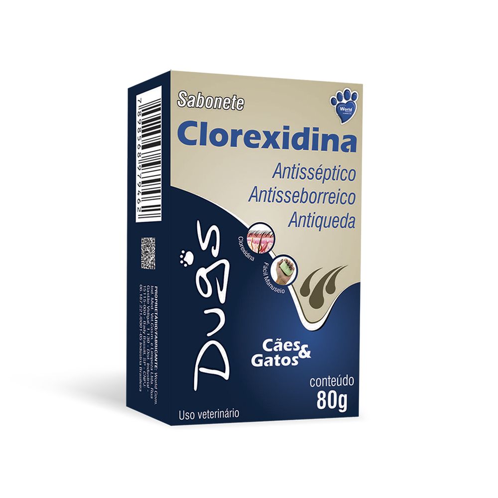 Sabonete Clorexidina Dug's 80g