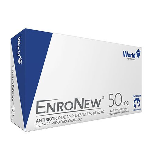 Enronew 50mg (10 kg) 10 comp. | Antibiótico