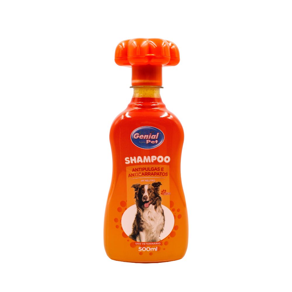 Shampoo Genial Pet Anti-Pulgas (500ml)