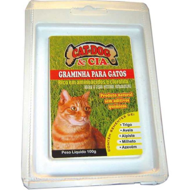 Graminha Comestível para Gatos (60g)