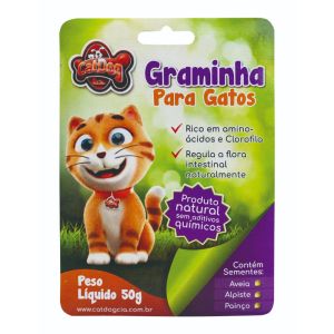 Graminha para Gatos 50g - Cat & Dog - Produto Natural