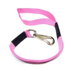 Guia para Cachorros Reforçada "Dupla"  25mm – Passeio Confortável - para Cães Porte Médio e Grande