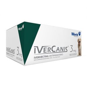 IverCanis 3mg (Cães até 15 kg) | Antiparasitario