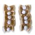 Laço Pet Luxo White Flowers - 10 unidades