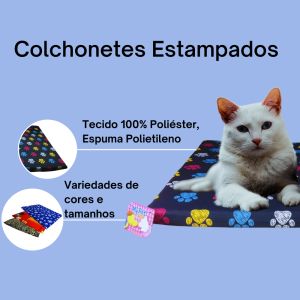 Colchonetes Estampados p/ Cães e Gatos