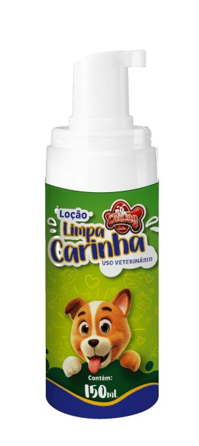 Loção Limpa Carinha 150Ml Espumadeira Pump – Distribuição para Lojistas Higiene e cuidado facial para cães e gatos