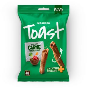 Maskoto Toast Sticks de Carne e Vegetais 50g