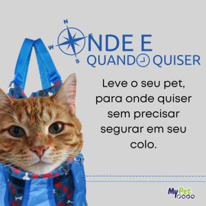 Mochila para Cachorros, Mochilinha para Cães, Mochilinha Canguru, Mochila Canguru Nylon, Confortável e Resistente