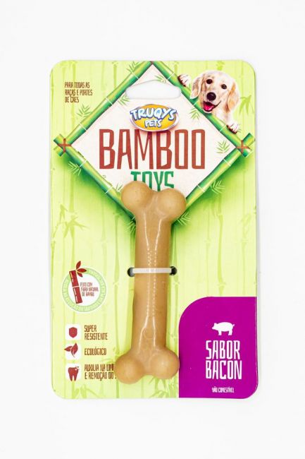 Osso Bamboo I Peq. - p/ Cães