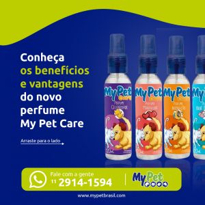 Perfume My Pet Care Bebê da Mamãe 120ml para Cães e Gatos