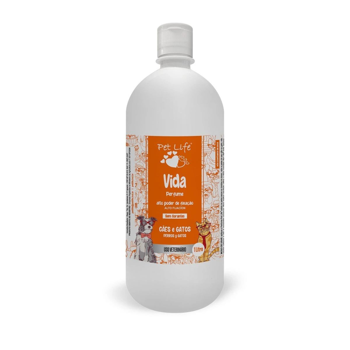 Perfume Pet Life Vida (1L) - Cachorro e Gato