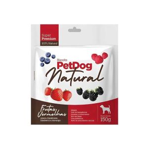 Pet Dog Natural Frutas Vermelhas 150g