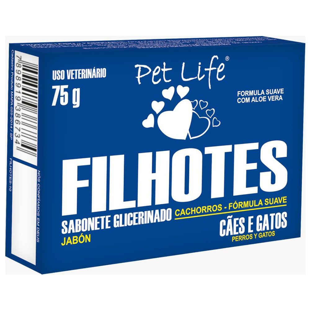 Sabonete Pet Life Filhotes (75g)