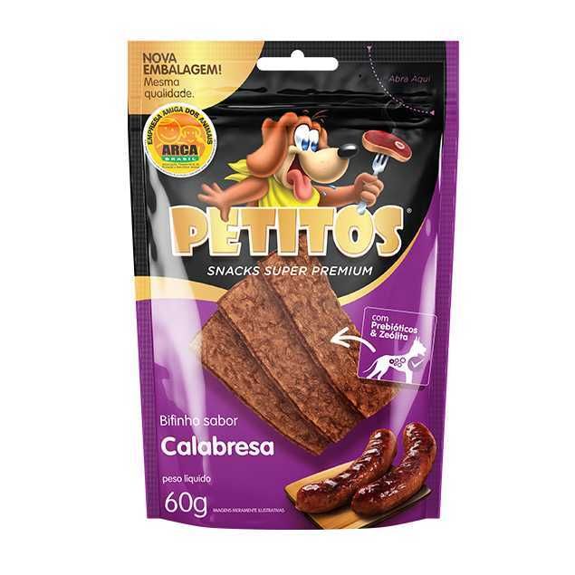 Petitos Bifinho Calabresa 60g