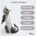 Roupa Cirúrgica, Pós-Cirurgia, Pós-Operatório para Gatos Tecido Cotton