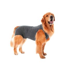 Roupa Pet Cirúrgica, Pós-Cirurgia, Pós-Operatório - Cinza 