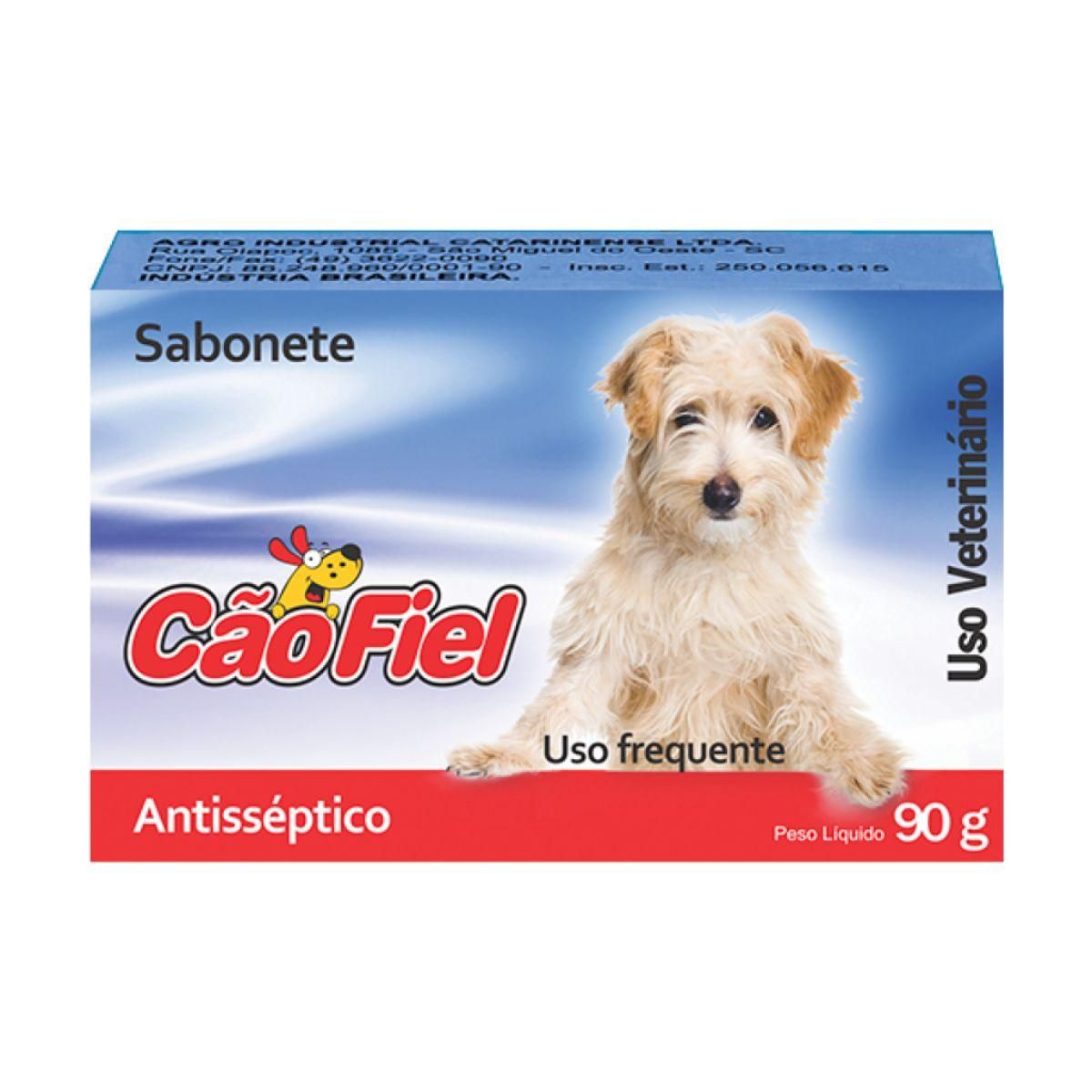Sabonete Antisseptico e Bactericida Cão Fiel 90g