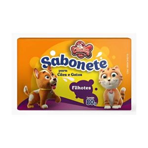 Sabonete para Cães e Gatos Filhotes Catdog com Base Glicerinada 80g