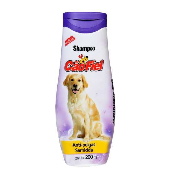 Shampoo Sarnicida e Anti-Pulgas Cão Fiel 200ml