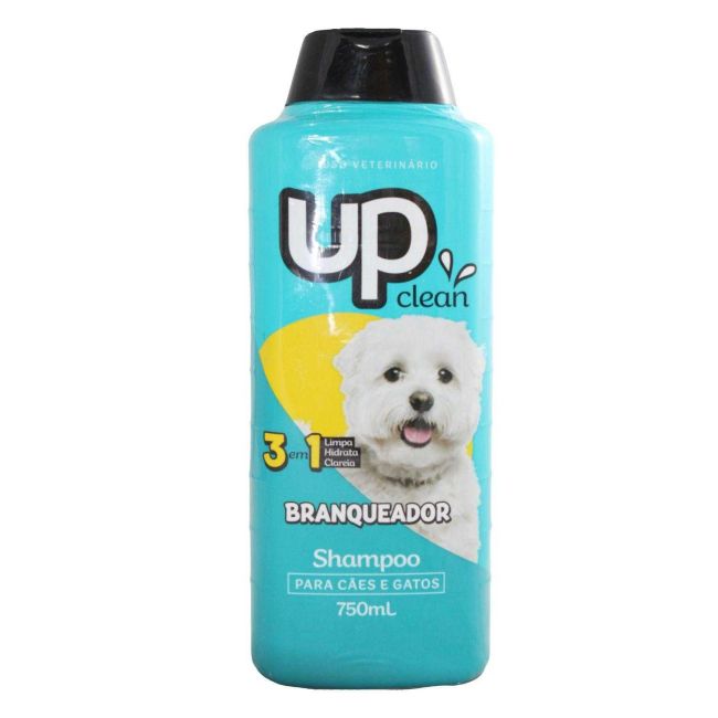 Shampoo Clareador Up Clean 750mL p/Cães e Gatos