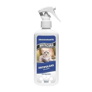 Spray Desodorante Antipulgas Gato Matacura