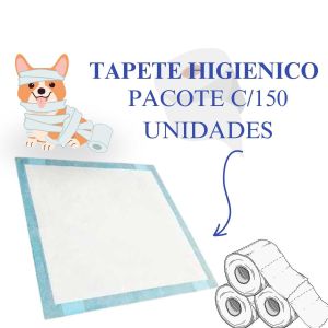 Tapete Higiênico para Cachorros 2ºLinha PetLike (pacote com 150 unidades)