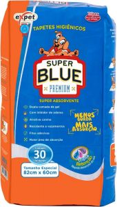 Tapete Higiênico Super Blue c/30 para Cães