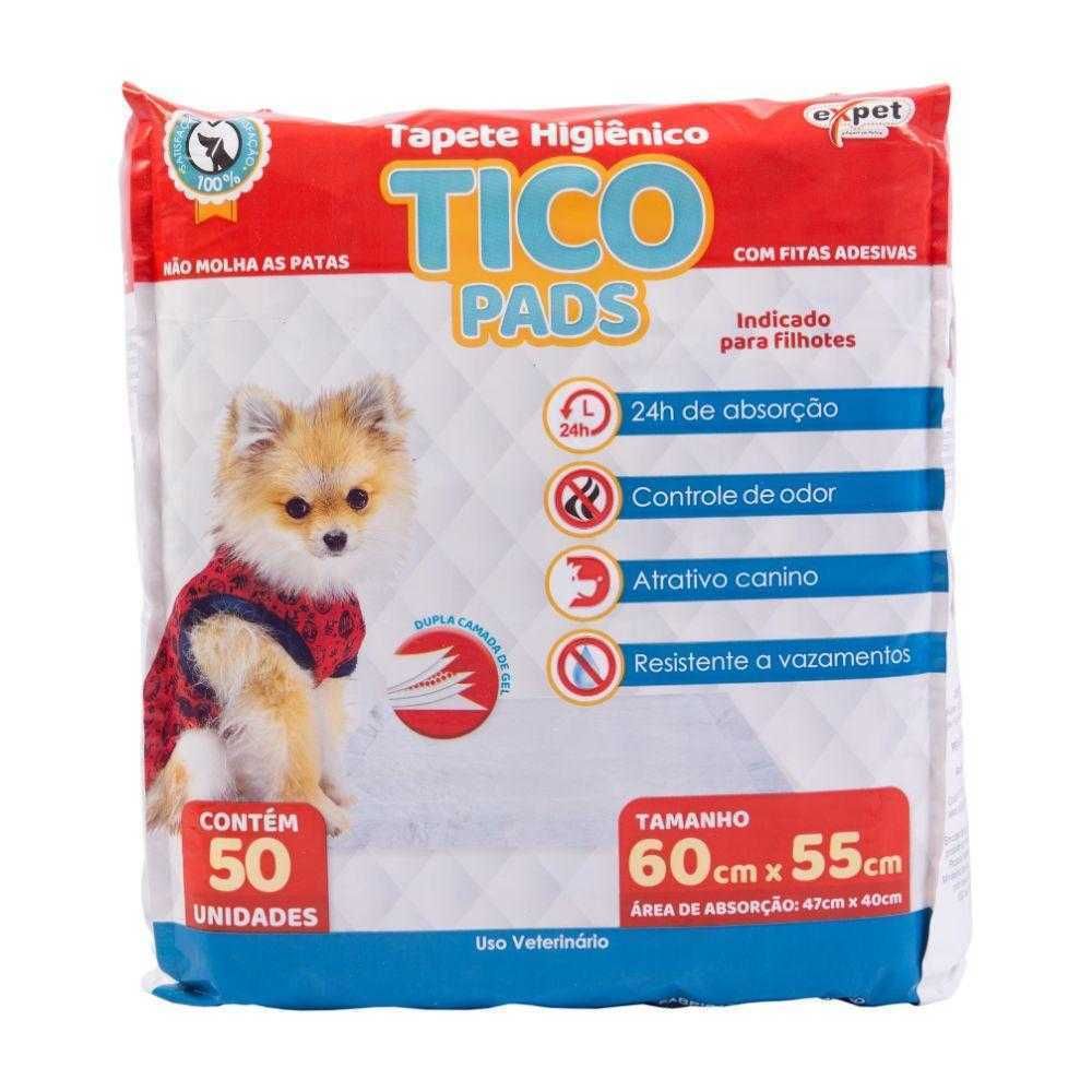 Tapete Higiênico Tico Pads c/50 para Cães