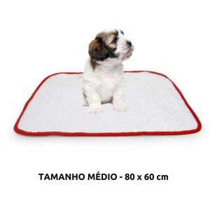 Tapete Higiênico Lavável My Pet Médio 80 x 60 cm - para Cachorros