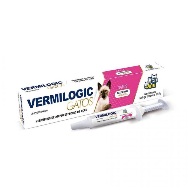Vermilogic - Vermífugo p/ Gatos 
